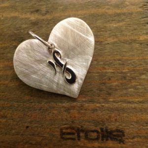 Ciondolo cuore della linea Hand Made Etoile Gioielli