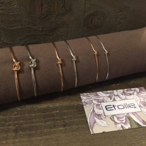 Bracciale nodo amicizia fattura artigianale della linea Hand Made Etoile Gioielli